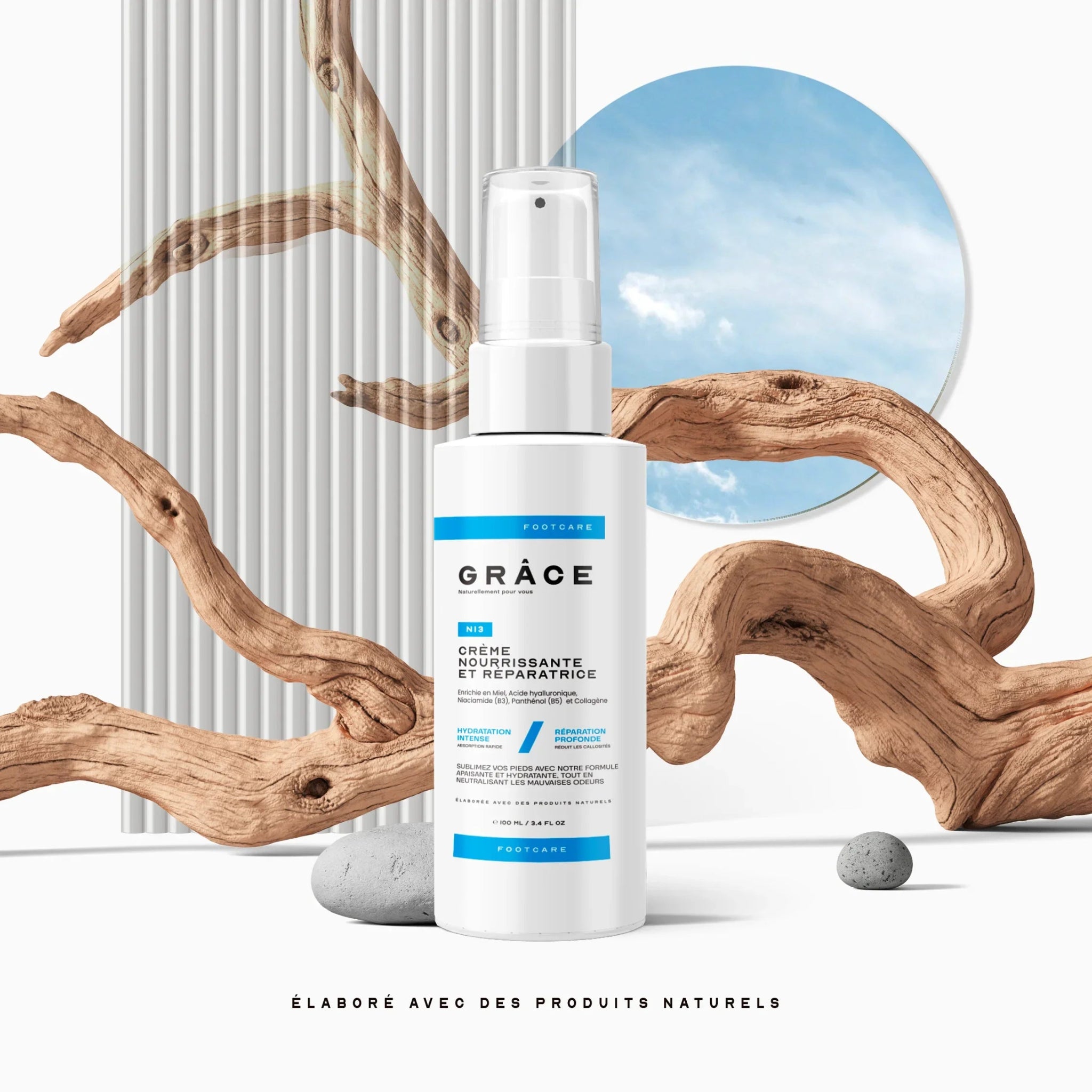 Crème pour les pieds Nourrissante et Réparatrice - Aya Cosmetique