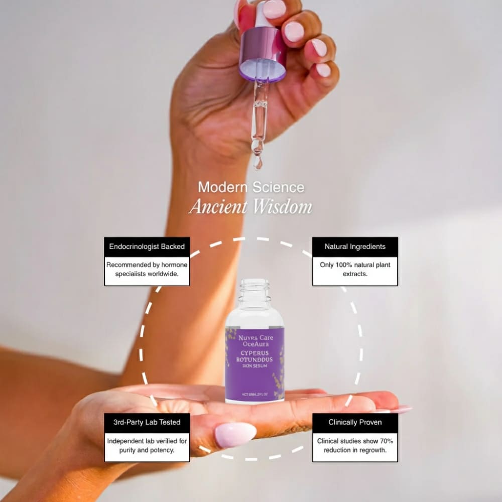 Nuvêa care : Cyperus Rotundus Skin Serum - Nuvea care