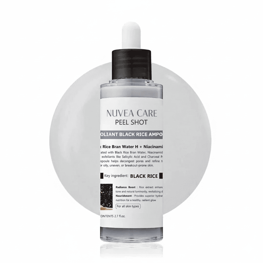 Nuvêa Care : Peel Shot Glow Rice Ampoule Duo - Nuvea care