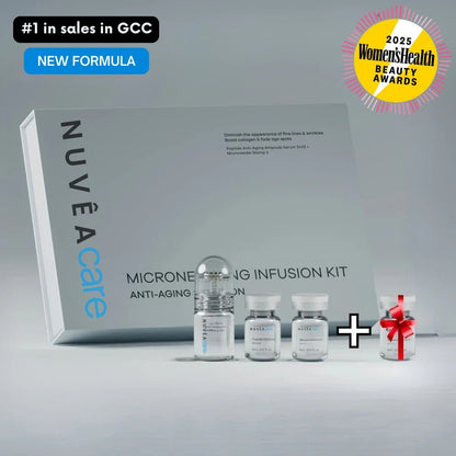 Nuvea Care MicroNeedling set Microneedle Infusion Anti - Aging Solution - Nuvea care