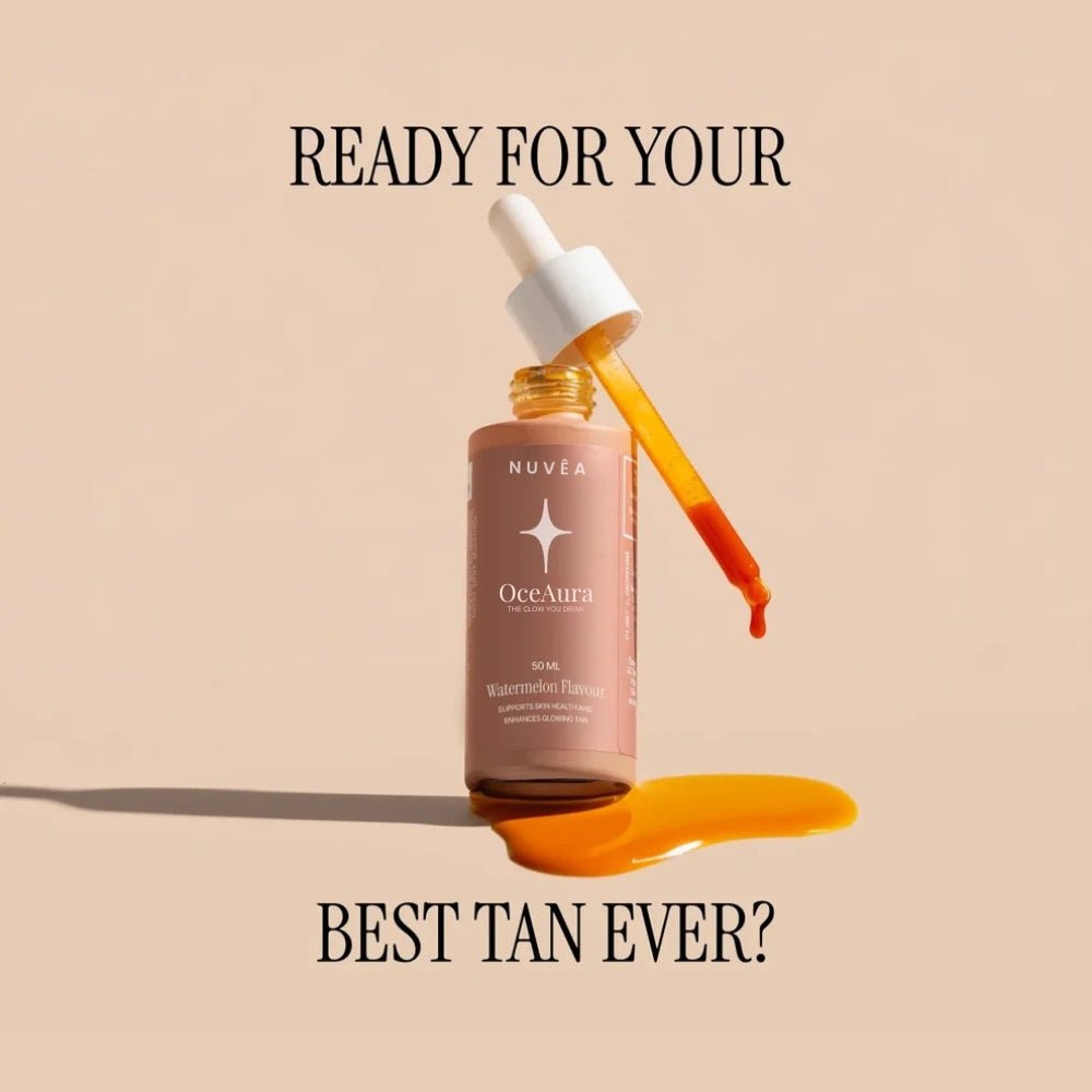 Nuvea OceaAura Tanning Drops | The Glow You Drink - Nuvea care