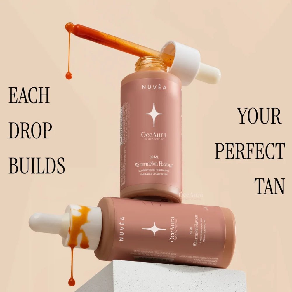 Nuvea OceaAura Tanning Drops | The Glow You Drink - Nuvea care