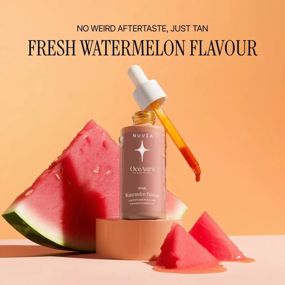 Nuvea OceaAura Tanning Drops | The Glow You Drink - Nuvea care